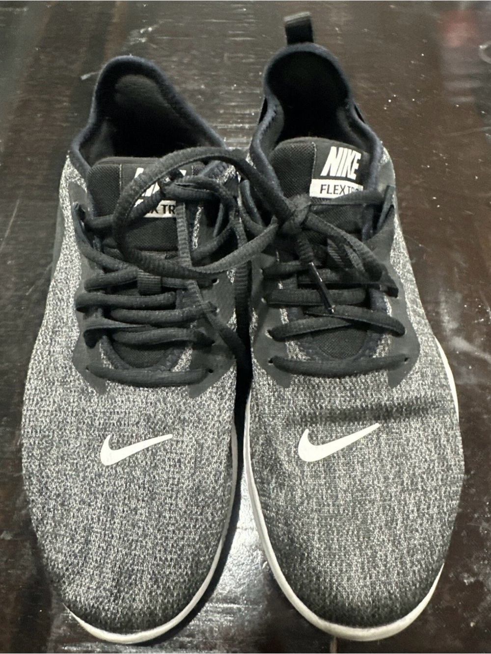 Nike Womens Flex Trainer 9 AQ7491-002 Black Running Shoes Sneakers Size 8.5